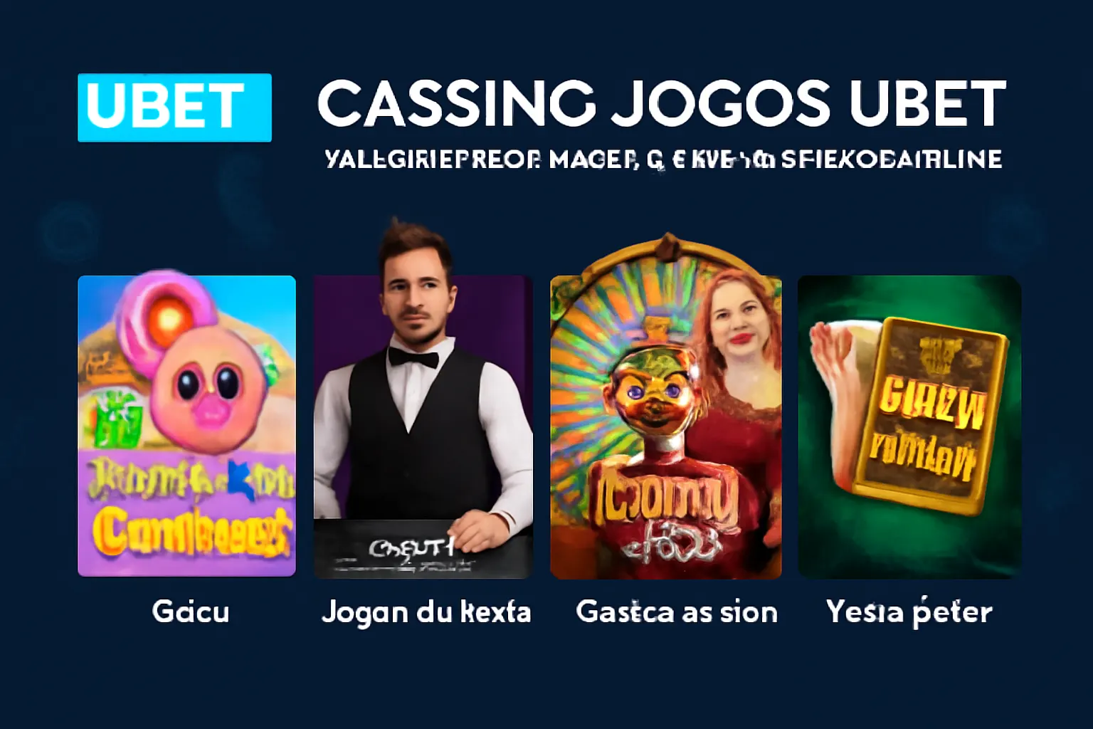 Jogos de cassino online inovadores e emocionantes na UBET